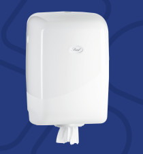 PTH-PRL-030 - PEARL CENTREPULL PAPER TOWEL DISPENSER - WHITE
